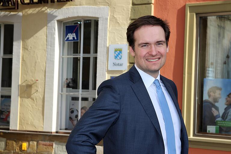 Dr. Felix Wobst leitet das Notariat am Marktplatz in Gerolzhofen. Er erklärt, welche Auswirkungen die Änderungen in 'Nützelbach II' haben können.