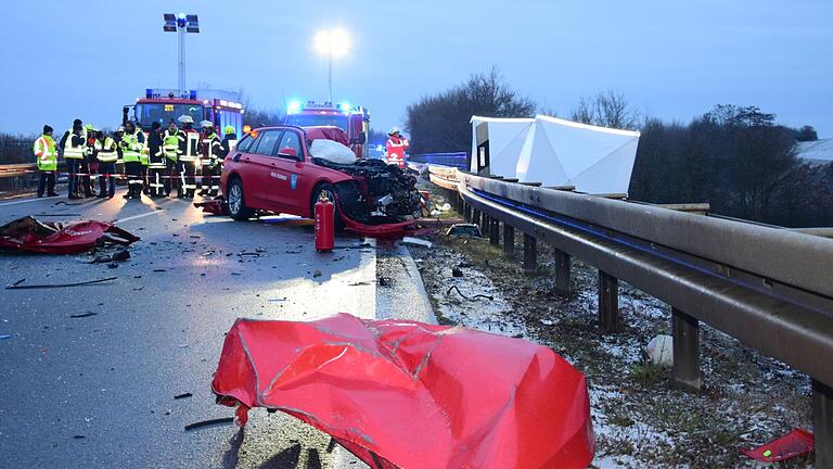 Bei einem Verkehrsunfall bei Marktsteft ist Kitzingens Feuerwehrkommandant Markus Ungerer tödlich verletzt worden.&nbsp;