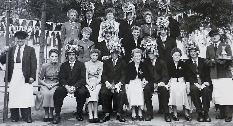 Vor 65 Jahren bei den Planpaaren dabei: Paulina und Walter Heimrich, Betty Pfister und Rudolf Seifert.