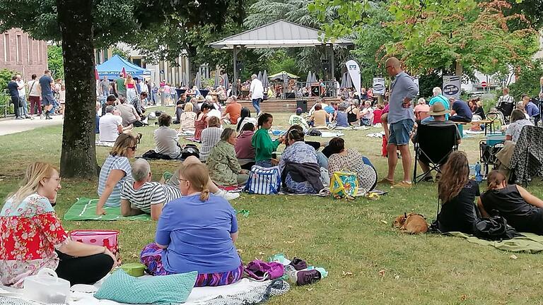 Am Sonntag findet in der städtischen Anlage in Lohr das Jazz-Picknick des Bürgervereins statt.