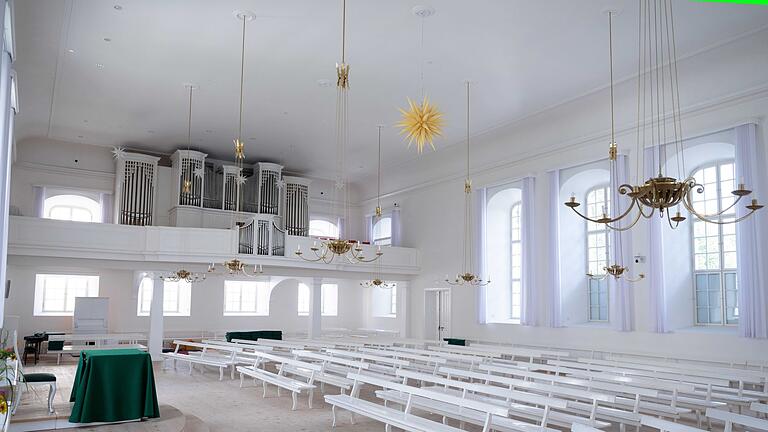 Brüdergemeine Herrnhut       -  Der Kirchensaal der Herrnhuter Brüdergemeine. (Archivfoto)