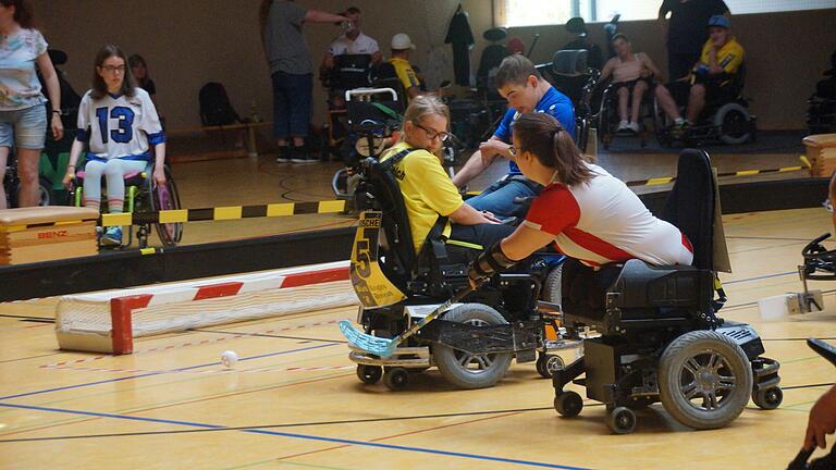 E-Hockey in Thüngersheim.