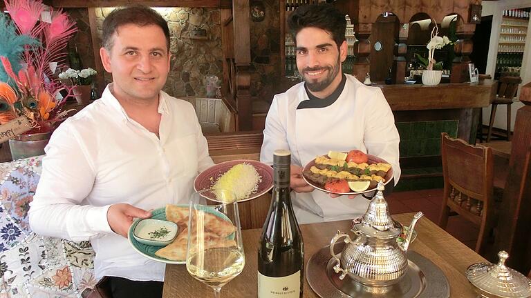 Hassan Arjmand (rechts) und Nasir Fais sind die neuem Wirte im wiedereröffneten Luisengarten. Hassan Arjmand (rechts) und Nasir Fais sind die neuem Wirte im wiedereröffneten Luisengarten. 