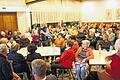 Voller Pfarrsaal: Knapp 200 Schwebheimern brannte das Thema Hausarztversorgung in ihrer Gemeinde unter den Nägeln.