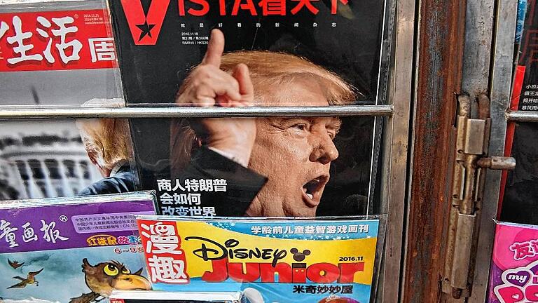 CHINA-US-TRADE-POLITICS       -  Was bedeutet die Wahl von Donald Trump für China? Diese Frage stellen sich Politiker und Journalisten in Peking.