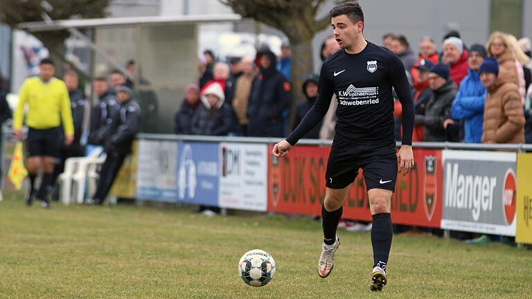 Traf beim 2:1 in Frammersbach doppelt: Schwebenrieds Torjäger Marcel Kühlinger.