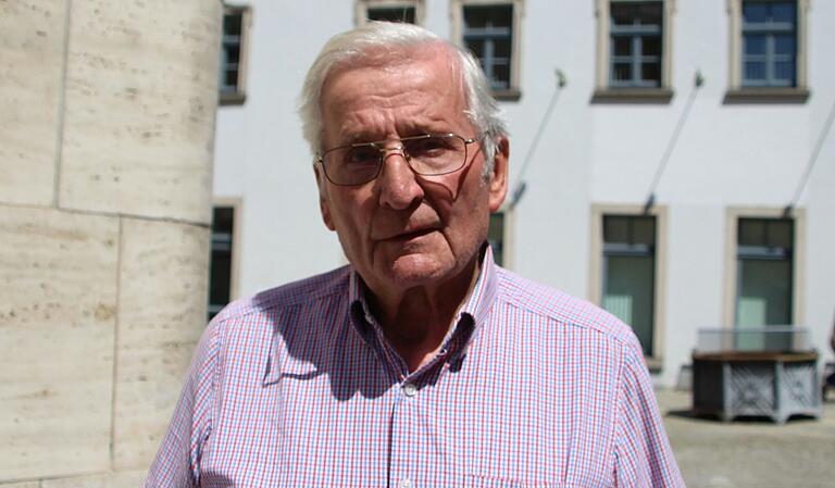 Lothar Voltz (84) aus Schernau. Lothar Voltz (84) aus Schernau.