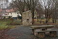 Der Trinkbrunnen soll nun im Ortsteil Lußberg im Lautergrund im Bereich des 'Querkeles-Denkmal“'errichtet werden. 'm Hintergrund schlängelt sich rechts die Lauter.