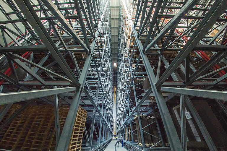 Blick von unten nach oben. Blick von unten nach oben.