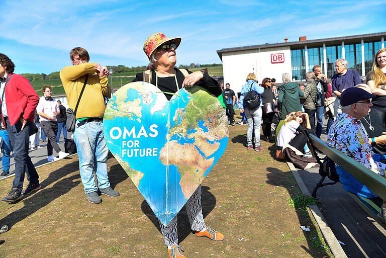 Auch immer mehr auch ältere Semester beteiligen sich an den Fridays for Future-Demonstrationen.