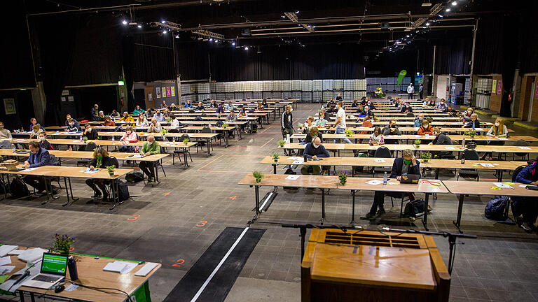 Grünen-Aufstellungsversammlung zur Bundestagswahl am 30.09.2020 in der Posthalle.