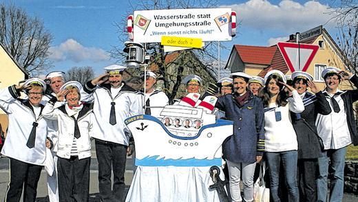 Alternative: Wasserstraße statt Wiesenfelder Umgehung.