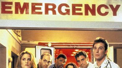 Notfall-Team: Sherry Stringfield, Anthony Edwards, Eriq La Salle, Julianna Margulies, George Clooney und Noah Wyle (von links) in der ersten Staffel von &bdquo;Emergency Room &ndash; Die Notaufnahme&ldquo; aus dem Jahr 1994.