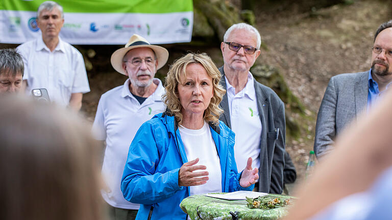 Steffi Lemke zu Besuch im Steigerwald