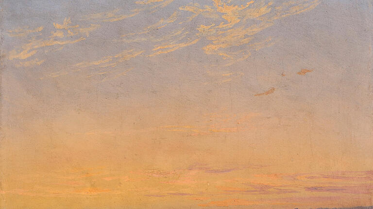 'Abend' von Caspar David Friedrich