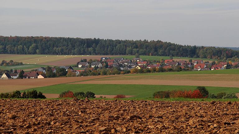 Blick auf Marienbrunn. Blick auf Marienbrunn.