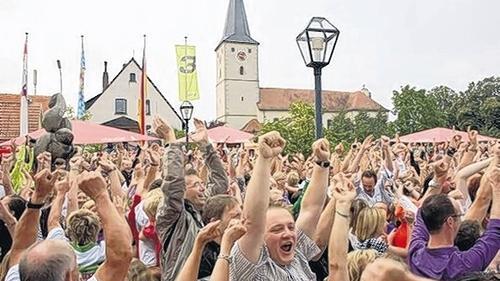 Knetzgau holt das Dorffest