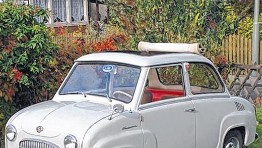 Auch in Fladungen: das Goggomobil. Auch in Fladungen: das Goggomobil.