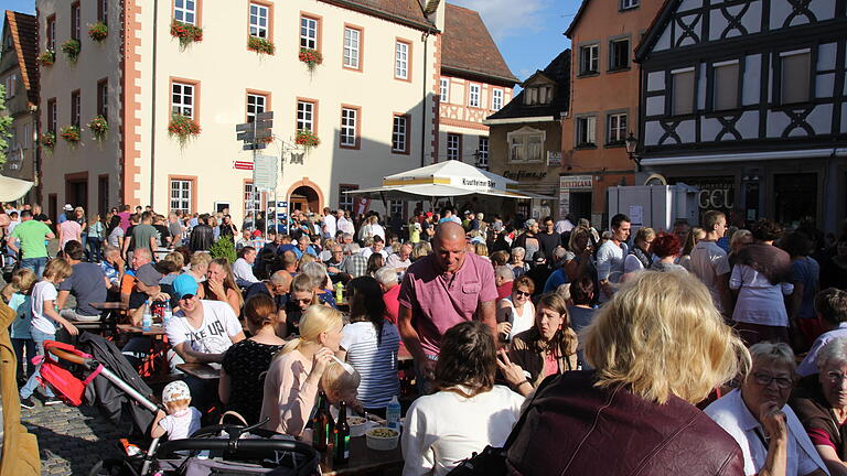 Impressionen von der Food-Meile am 19. August in Gerolzhofen.