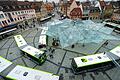 Der Busbahnhof am Roßmarkt ist laut Gutachter eine Stärke des Schweinfurter Bussystems. Gleichwohl gibt es Verbesserungsbedarf bei der Taktung der Linien und dem Umsteigen.