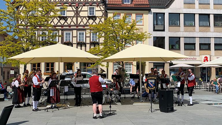 Gelungenes Standkonzert.