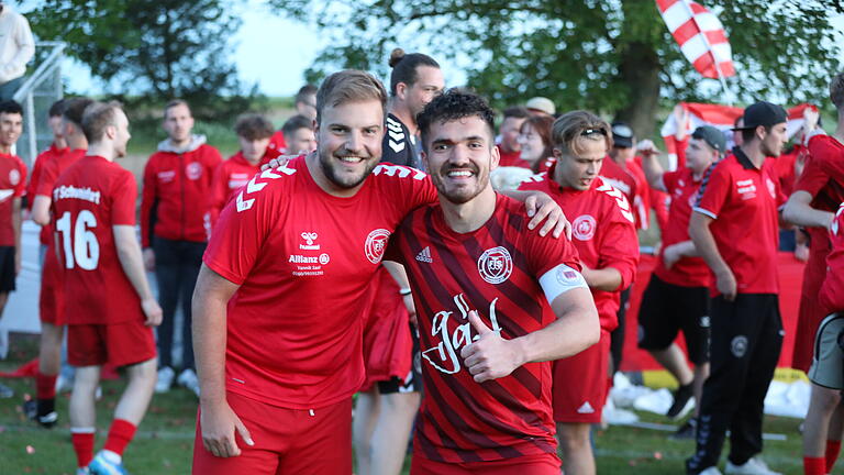 Impressionen vom Bezirksliga-Relegationsspiel SV Rödelmaier - FT Schweinfurt II in Euerbach
