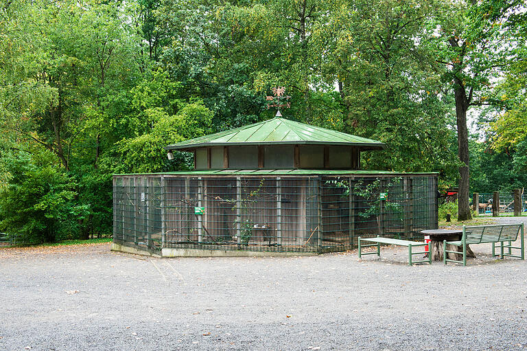 Im Wildpark tut sich wieder was: Die Vogel-Volieren werden neu gestaltet.&nbsp;