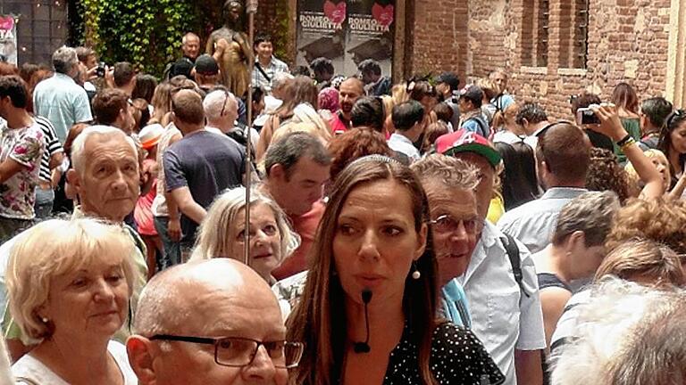 Der berühmte Balkon von Romeo und Julia.