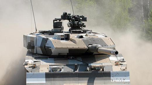 Kampfpanzer Leopard 2       -  Das Interesse der Saudis an deutschen Kampfpanzern ist ungebrochen. Foto: Krauss-Maffei Wegmann