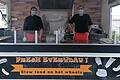 Neben dem 'Fränkischen Landgasthof' in Uettingen betrieb Thomas Heunisch (rechts) mit seinem Sohn Jonathan einen Party- und Cateringservice und einen Food-Truck.