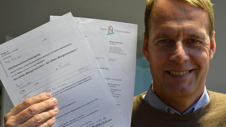 Für Rainer Warzecha stehen die Zeichen auf Veränderung: Der 50-Jährige tritt bei der Bürgermeisterwahl in Niederstetten an. Foto: Isolde Krapf       -  Für Rainer Warzecha stehen die Zeichen auf Veränderung: Der 50-Jährige tritt bei der Bürgermeisterwahl in Niederstetten an. Foto: Isolde Krapf