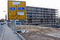 Mitglieder und Gäste des Historischen Vereins besuchten die Baustelle des neuen Amtsgerichts an der Hofheimer Straße.
