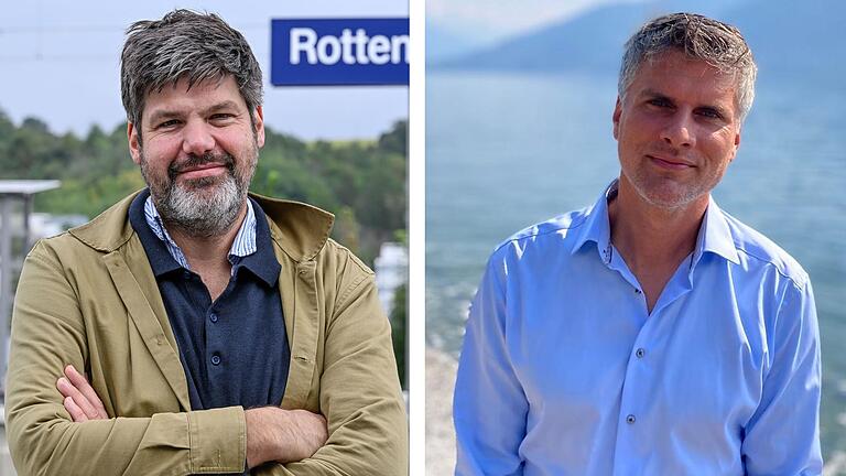 Der Historiker Clemens Tangerding (links) und Psychiatrie-Professor Thomas Stamm haben ihre Heimat Würzburg früh verlassen – und kehren gemeinsam für einen Gesprächsabend zurück. Der Historiker Clemens Tangerding (links) und Psychiatrie-Professor Thomas Stamm haben ihre Heimat Würzburg früh verlassen – und kehren gemeinsam für einen Gesprächsabend zurück. 
