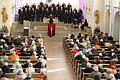 Ökumenischer Gottesdienst in St. Laurentius Heidingsfeld mit Polizeichor Würzburg.