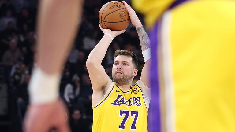 Utah Jazz - Los Angeles Lakers       -  Muss bei den Lakers erst noch richtig ankommen: NBA-Star Luka Doncic.