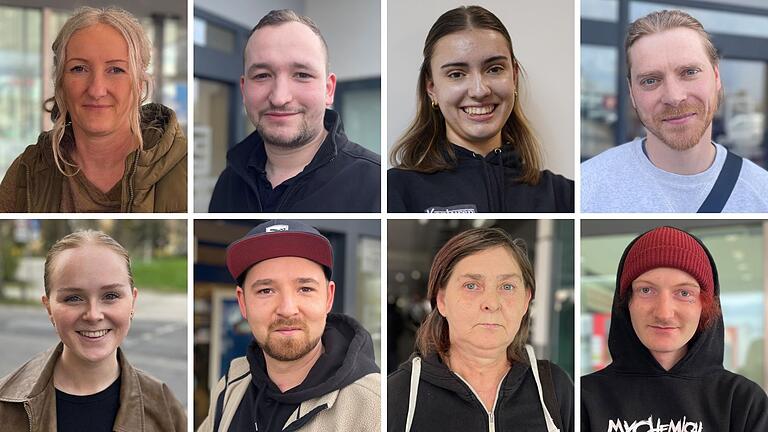 Wie denken (von links oben nach rechts unten): Andrea Denner, Luca Rüttger, Isabella Podda, Kay Thieme, Lorena Klimesch, Thomas Stroh, Angelika Tier, Florian Scheiner über das Genderverbot?