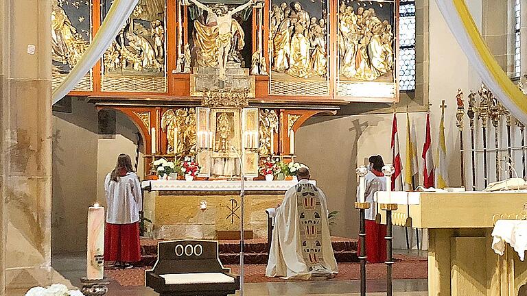 In der Stadtpfarrkirche Bad Königshofen ist an den drei letzten Fastnachtstagen vom 27. Februar bis 1. März Pfarrer Josef Treutlein vom Käppele in Würzburg als Gastprediger in seiner Heimatkirche.