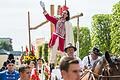 Zahlreiche Menschen werden wohl am Sonntag den historischen Festzug zum Rakoczy-Fest in Bad Kissingen verfolgen.