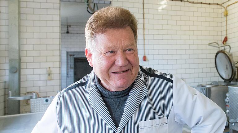 'Es ist doch wurst, wie alt die Wurstküche ist, es muss nur alles sauber sein.' Metzgermeister Bernhard Rückert versteht die Beanstandungen der Lebensmittelkontrolle nicht. 'Es ist doch wurst, wie alt die Wurstküche ist, es muss nur alles sauber sein.' Metzgermeister Bernhard Rückert versteht die Beanstandungen der Lebensmittelkontrolle nicht.