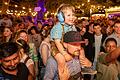 In viele strahlende und glückliche Gesichter blickte Sebastian Karl bei seinem ersten Volkacher Weinfest als Festleiter.