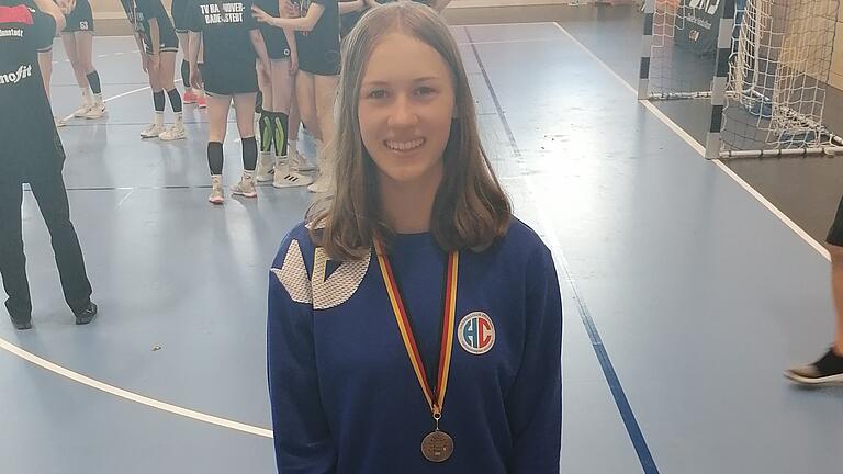 Mit dem HC Erlangen Dritte bei der deutschen B-Jugend-Meisterschaft: Lotte Rothaug aus Bad Neustadt.