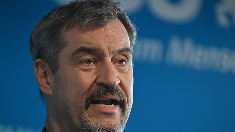 CSU-Chef Markus Söder       -  Markus Söder hält 15 Euro beim Mindestlohn für erreichbar. (Archivbild)