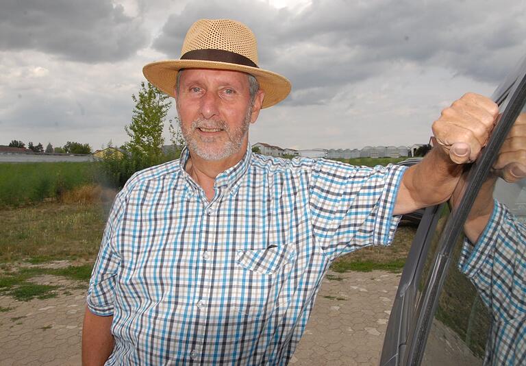 Erich Wenkheimer, Vorsitzender des Wasserbeschaffungsverbands Albertshofen.