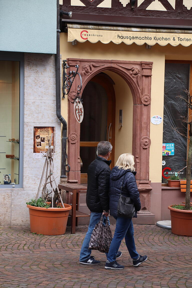 Das Portal des Café Rosenkranz von Michael Imkeller Das Portal des Café Rosenkranz von Michael Imkeller