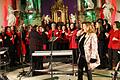 Beeindruckend war nicht nur die Kulisse der Kirche in Unterspiesheim, sondern auch die Lieder von Kathy Kally und den Chören Belcanto und Main Voices.