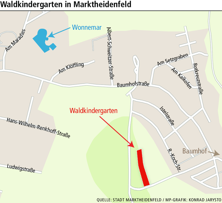 Bauantrag für Waldkindergarten in Marktheidenfeld genehmigt Bauantrag für Waldkindergarten in Marktheidenfeld genehmigt