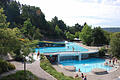 Das Bad Kissinger Terrassenschwimmbad gilt als eines der schönsten in Deutschland. Heute wird es eröffnet. Foto: Stadt Bad Kissingen       -  Das Bad Kissinger Terrassenschwimmbad gilt als eines der schönsten in Deutschland. Heute wird es eröffnet. Foto: Stadt Bad Kissingen