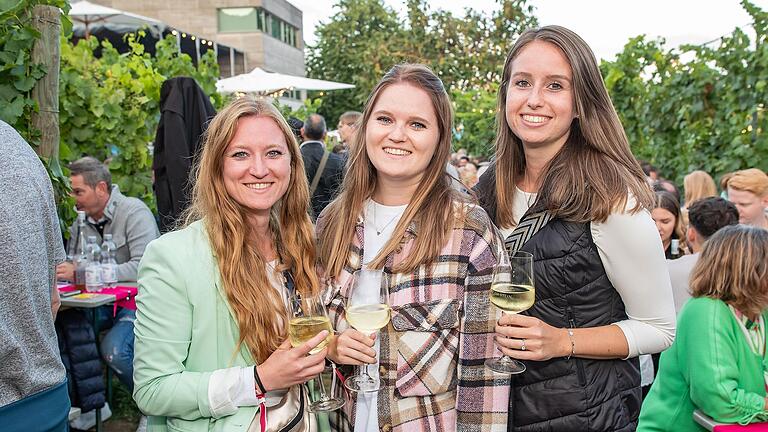 Zahlreiche Menschen besuchten am Sonntag das 'Wein am Stein'-Weinfest mit dem DJ Fritz Kalkbrenner beim Weingut Knoll in Würzburg.