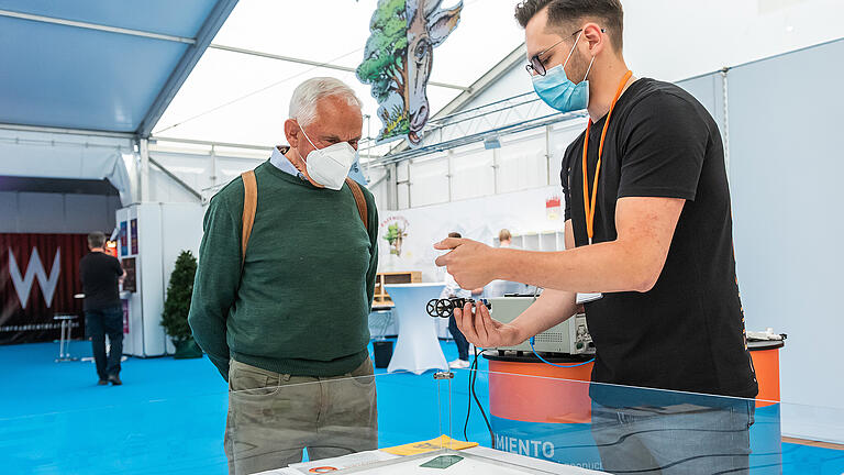 Überschaubare Resonanz: Die Mainfranken-Messe in Würzburg lief in diesem Jahr in deutlich abgespeckter Version.