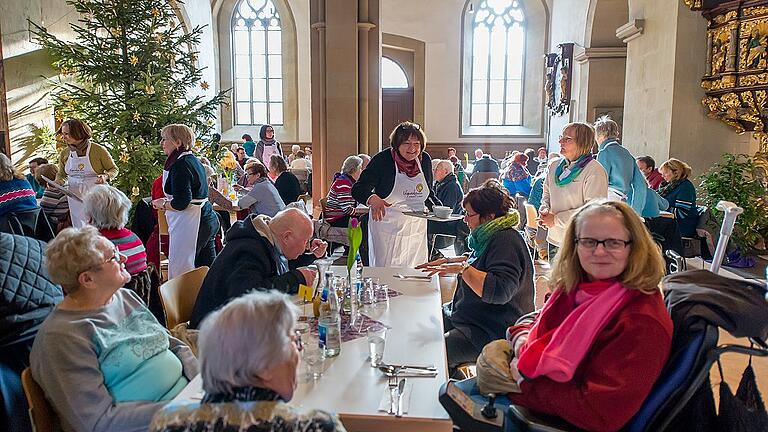 Erneut bestens besucht: Die Vesperkirche.